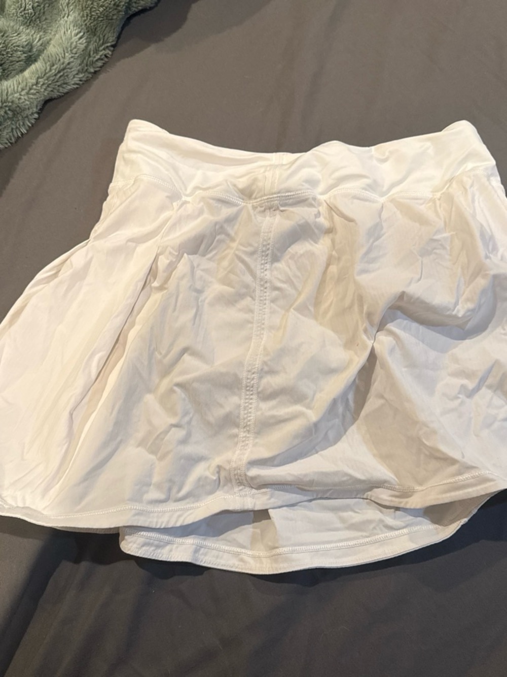 lululemon athletica White Athletic Skort with Bright Pink Accent